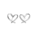 Boucles d'oreilles coeur Livia