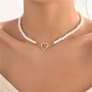 Collier coeur Leana